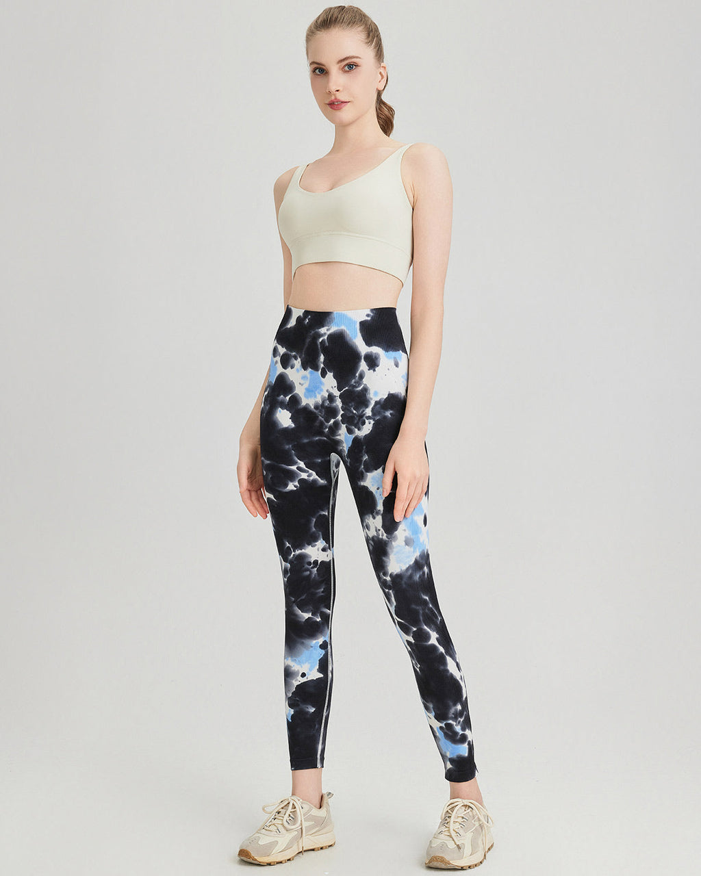 Bellamy Seamless Scrunch Leggings - Serenity