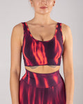 Daphne Sports Bra - Red