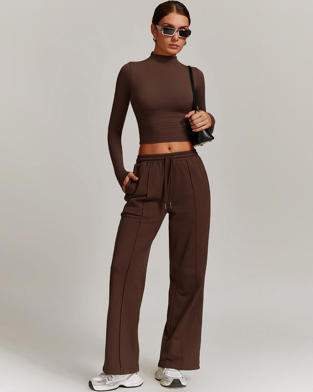 Harlow Sweatpants - Brown