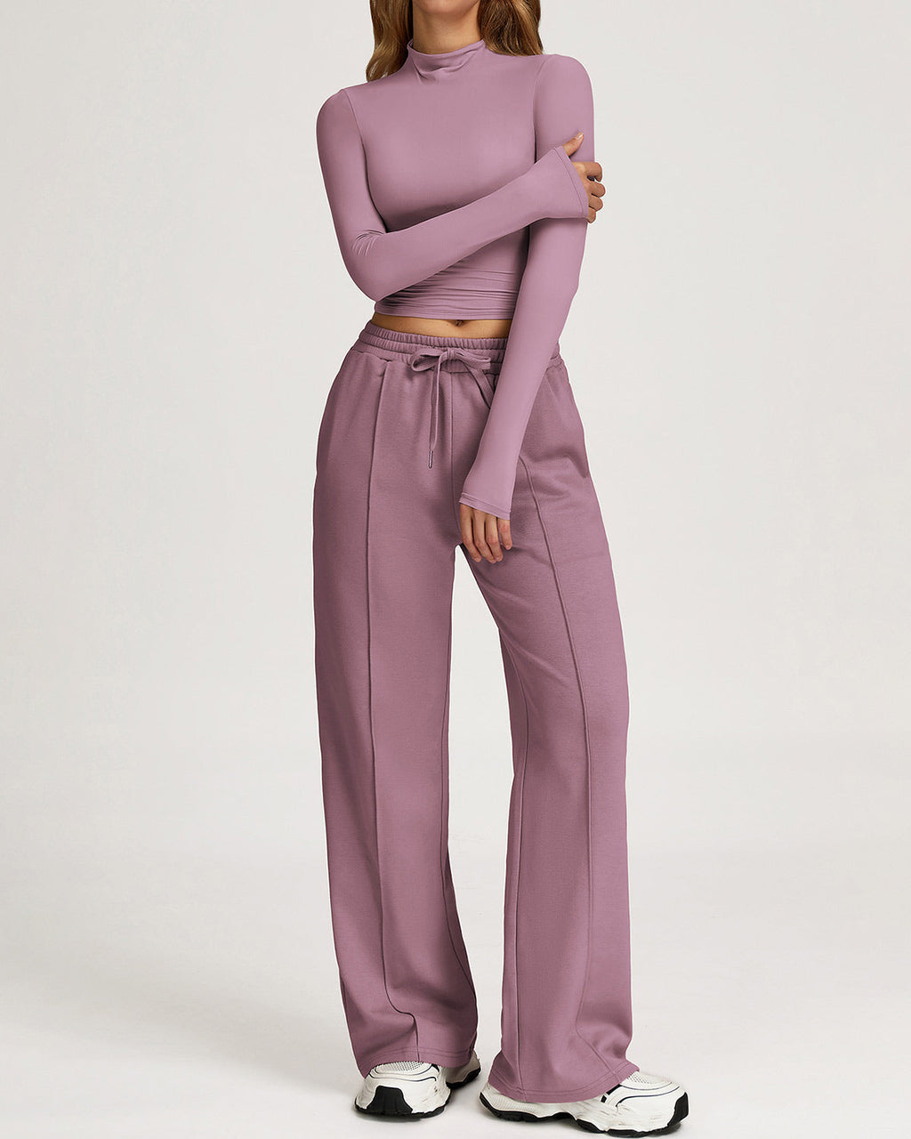 Harlow Sweatpants - Dusty Rose