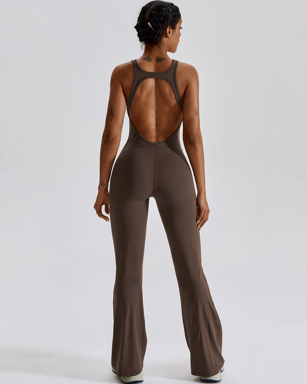 Murphy Seamless Jumpsuit - Brown