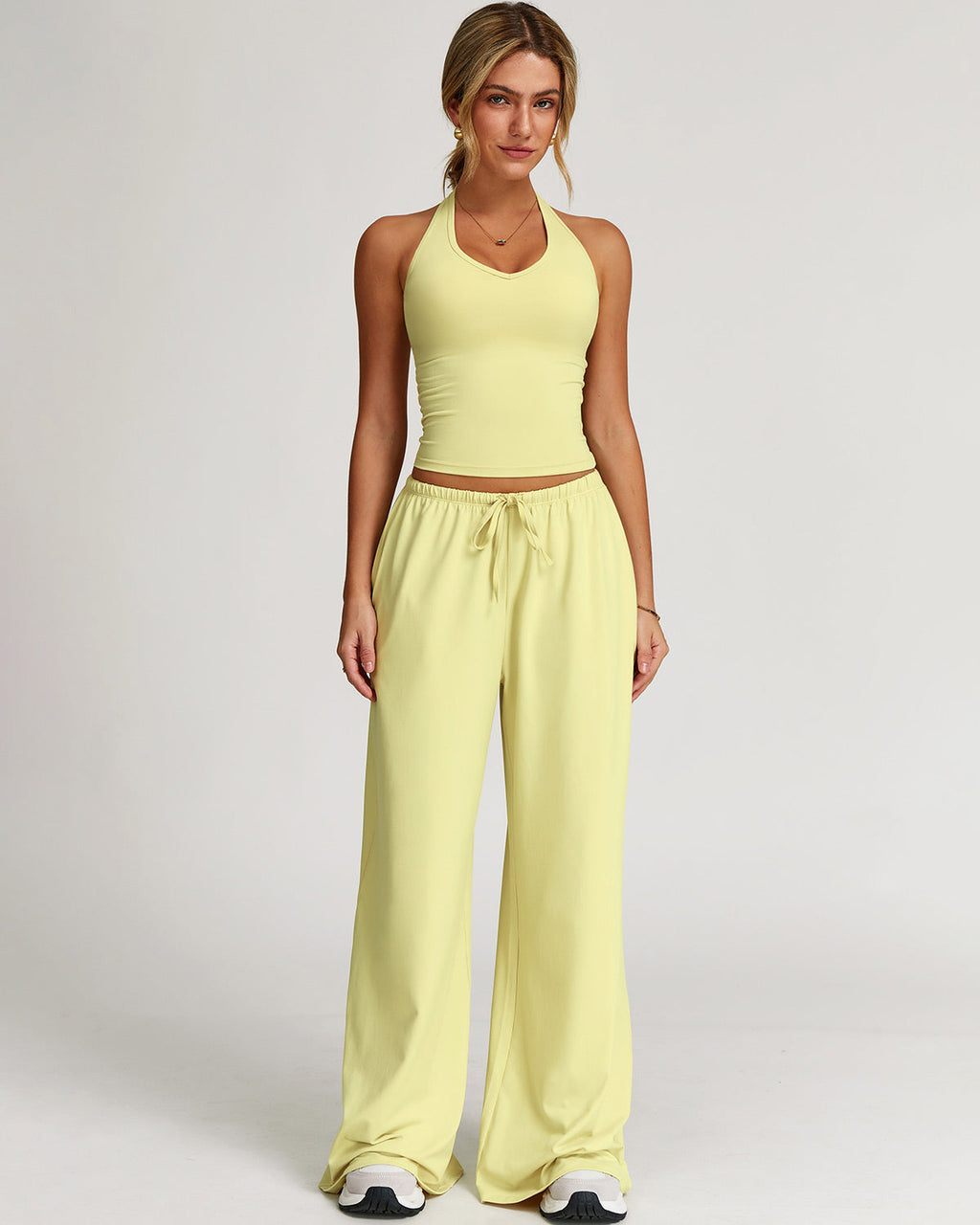 Rowena Sweatpants - Lemon