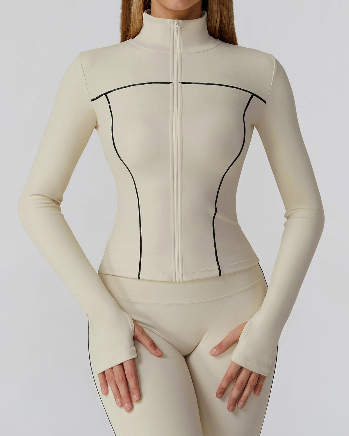Wren Active Jacket - Beige