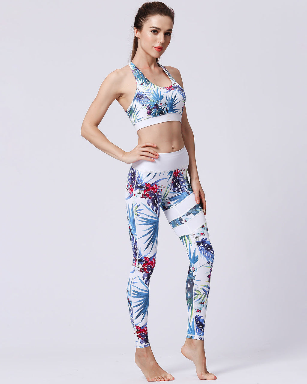Dolce Flora Sports Bra - Cranberry Crush