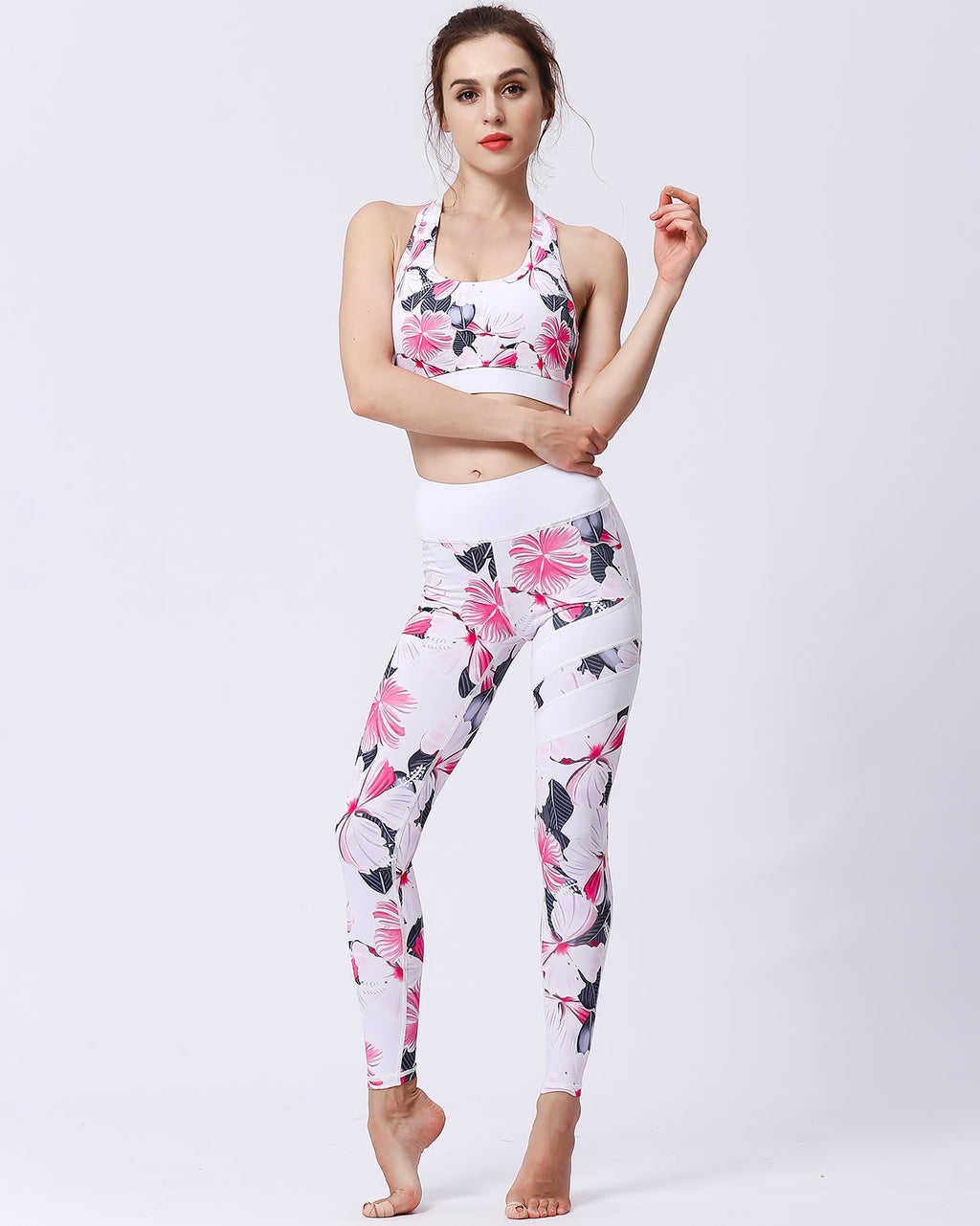 Dolce Flora Sports Bra - Hibiscus