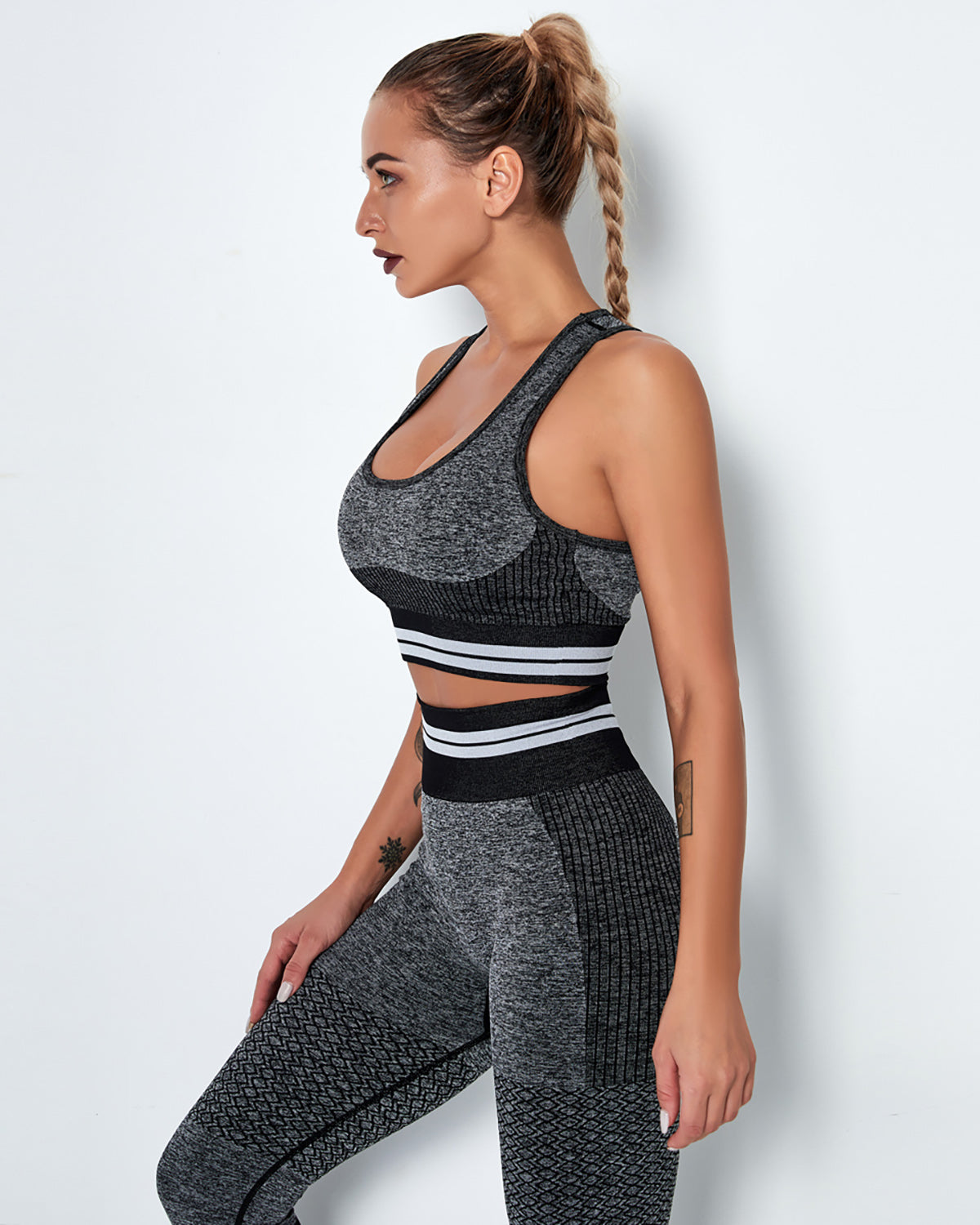 Imperia Seamless Sports Bra - Black